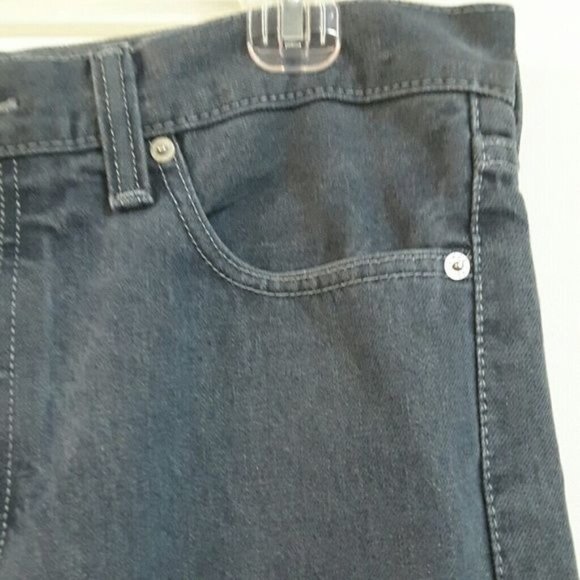 Levi's Jeans 562 Button Fly Loose Tapered Red Tab Light Wash Faded Blue Gray 34 - Picture 7 of 10